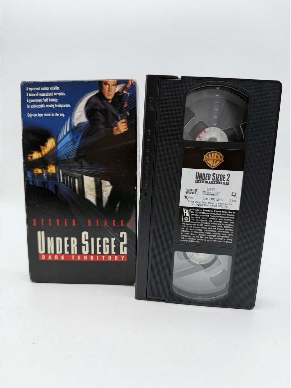 Under Siege 2: Dark Territory VHS Tape